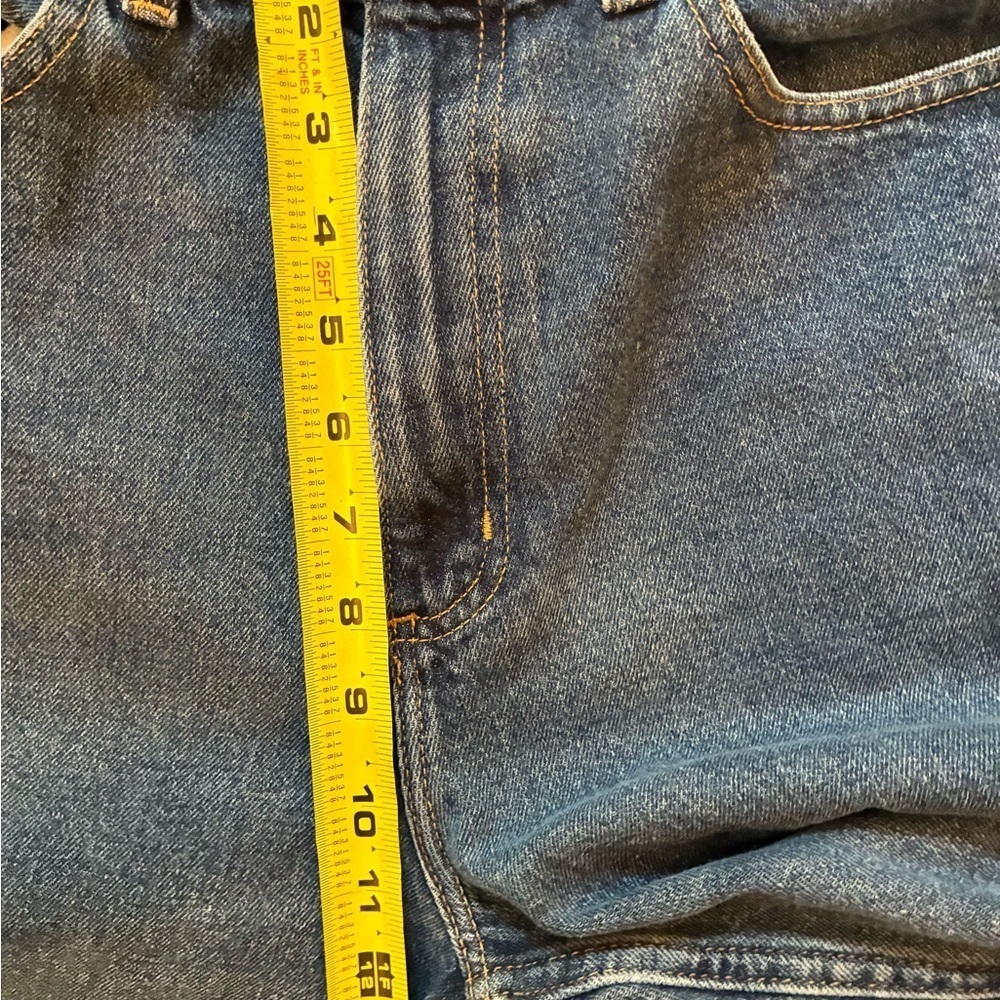 Vintage 90s L.L. Bean Original Fit Natural Jeans Women’s 12 MT High Rise USA - Picture 8 of 13